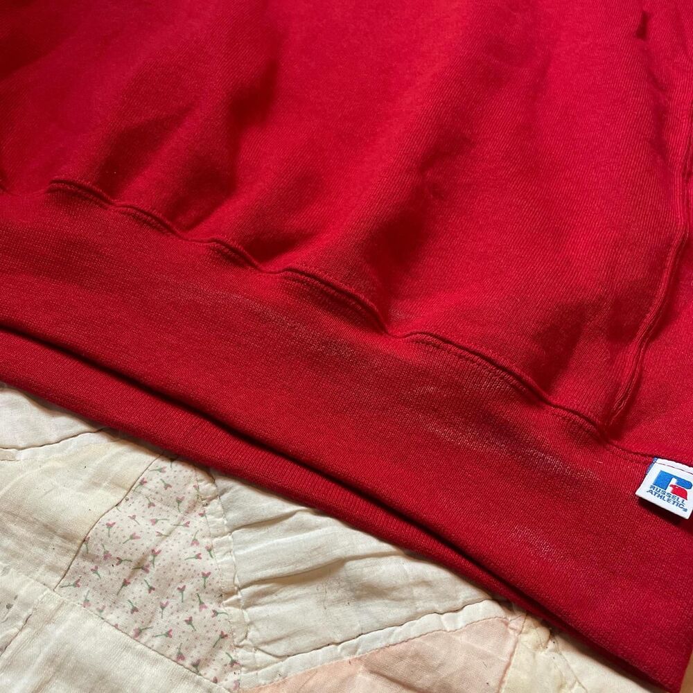 Russell Athletic Hello Kitty Patchwork Red Valent… - image 6